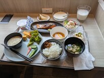 和朝食をとても美味しくいただきました。
