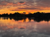 Our last sunset on the terrace