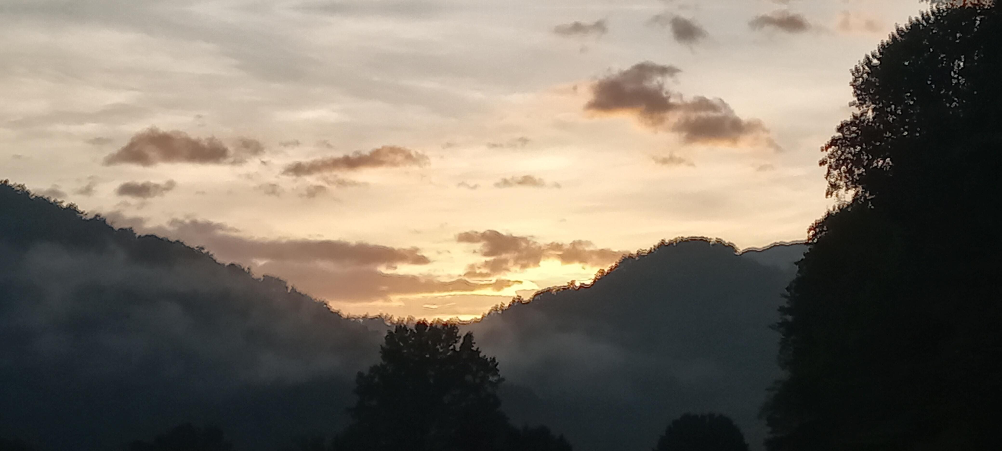 sunrises were beautiful 