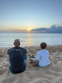 Enjoying a beautiful sunset!