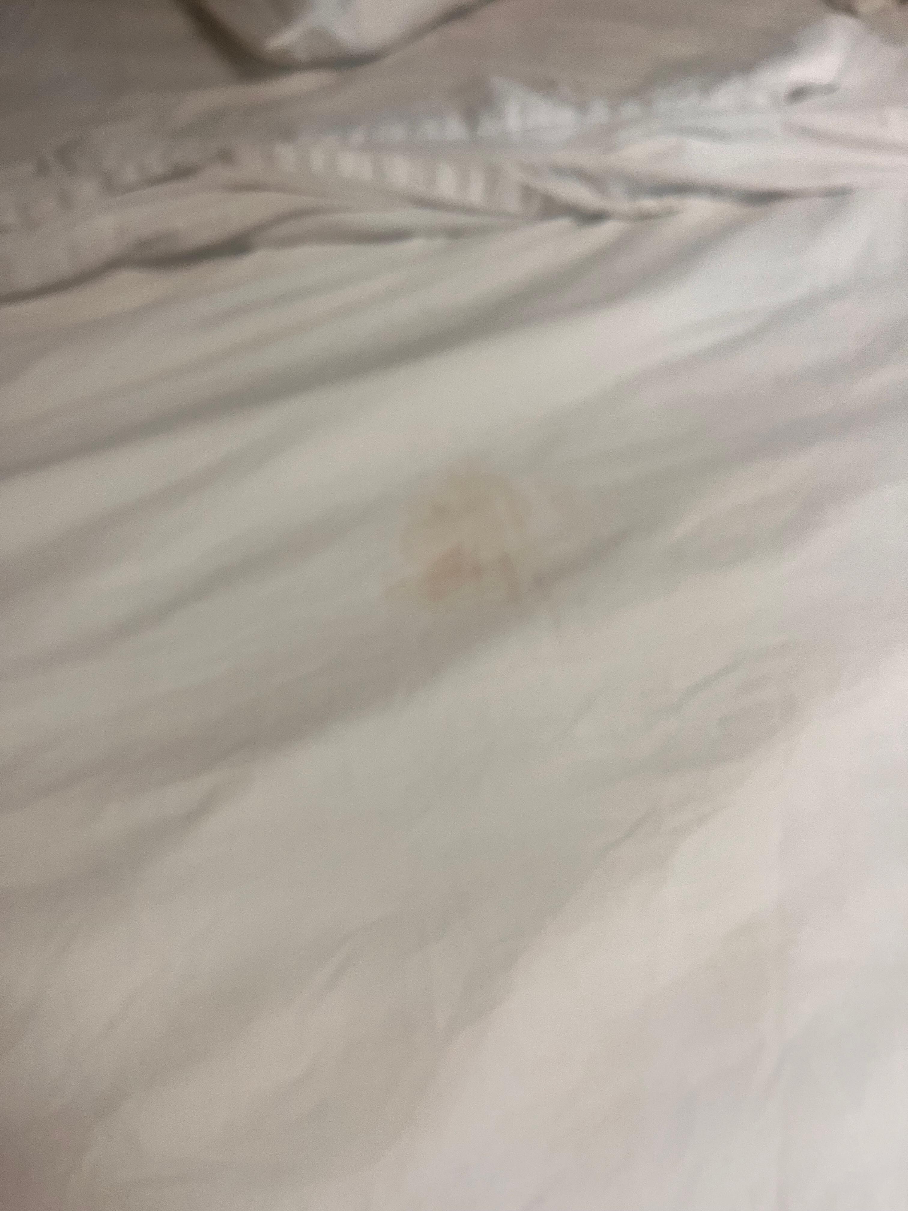 Stained sheets