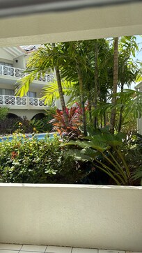 Garden view room