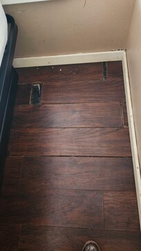 Missing/broken flooring