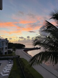 Sunrise from upper deck