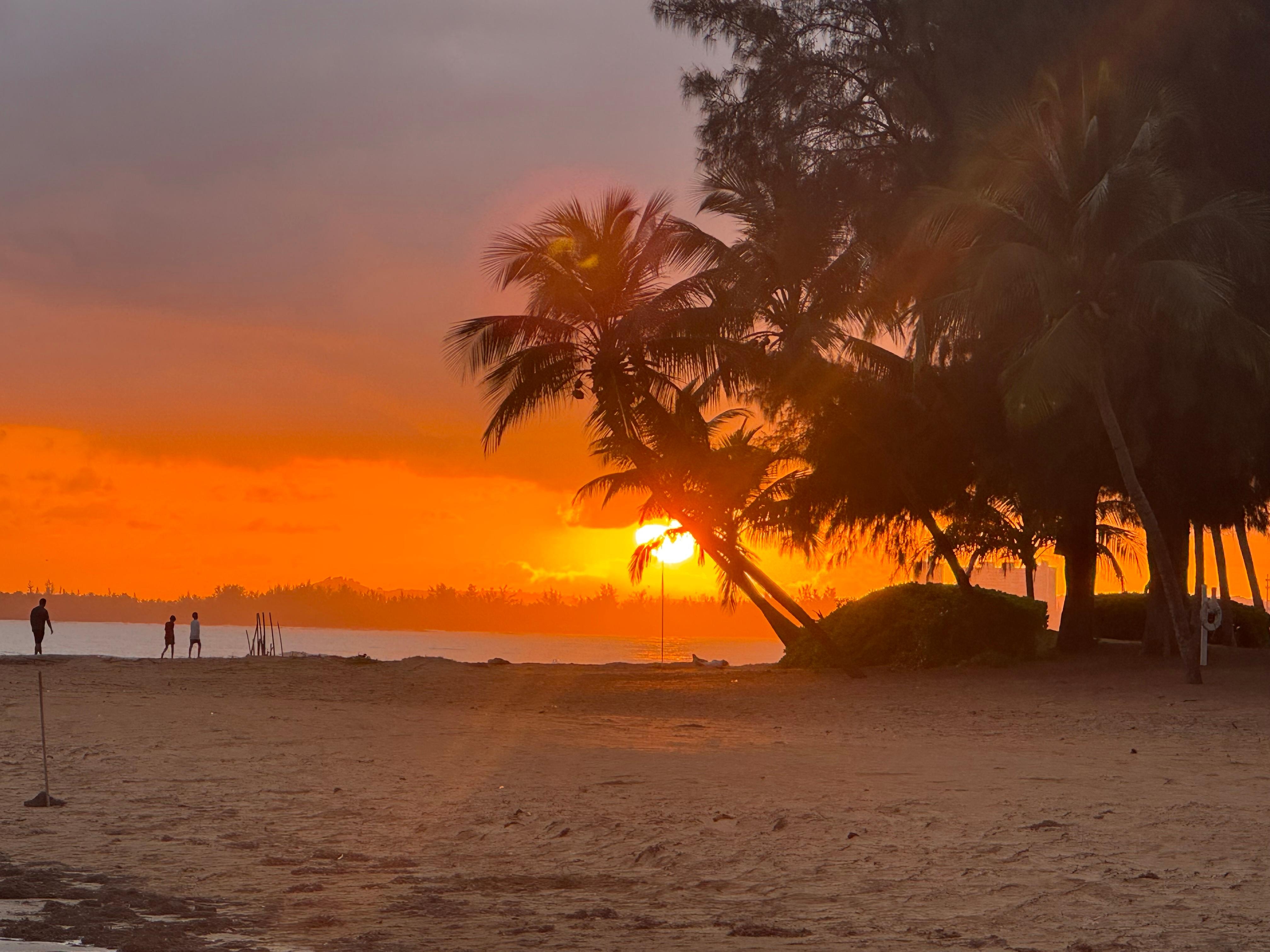 Sunrise on the point