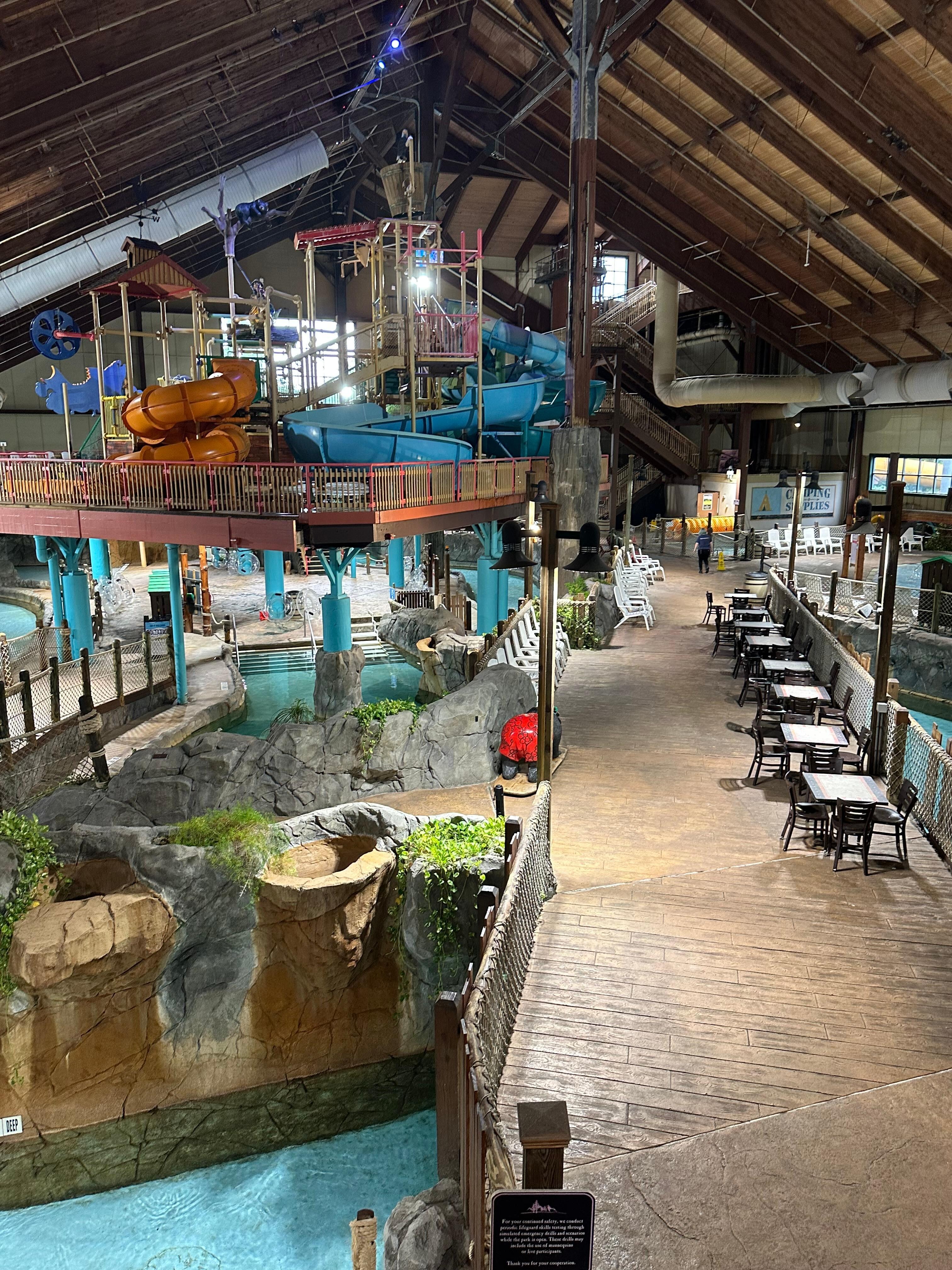 The water park