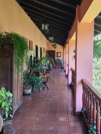 Open air hallway