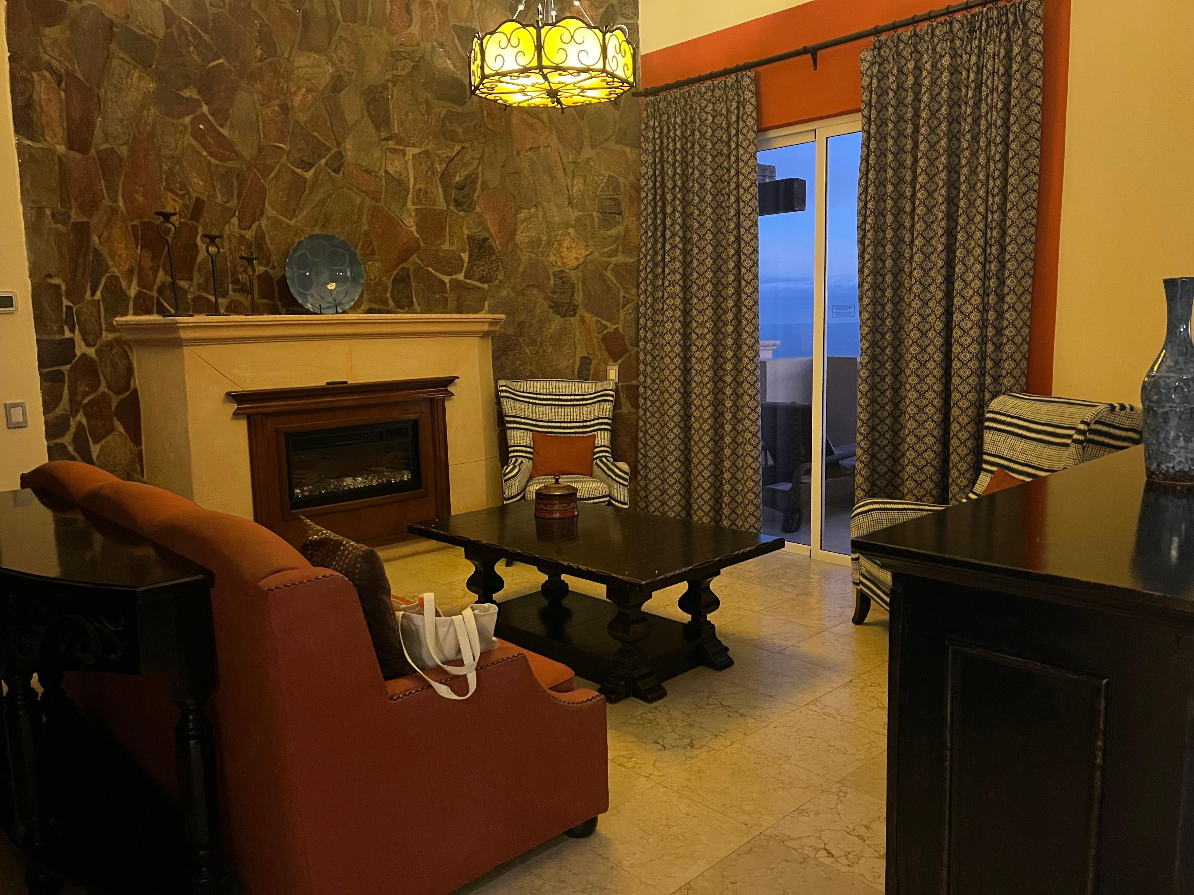 Living room phase 1 villa7