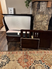 Murphy bed two, in pieces.