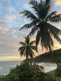 From the chairs on the deck