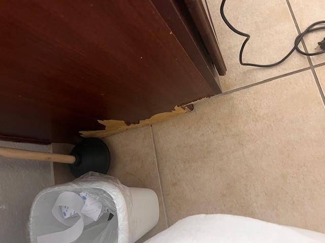 cabinets were not in good shape needed TLC