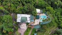 Aerial top view.