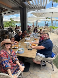 Lunch at Turtle Bay