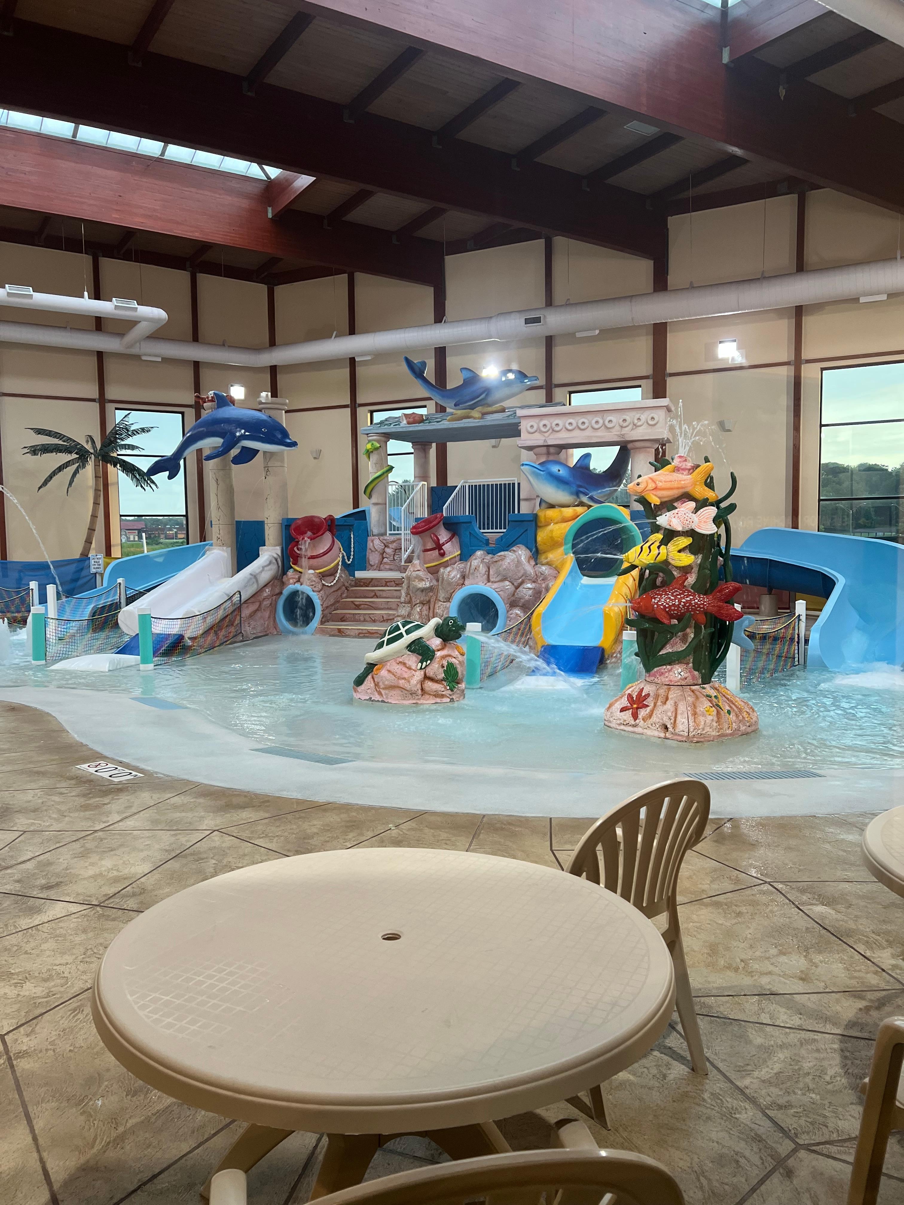 Small waterpark for the smaller ones