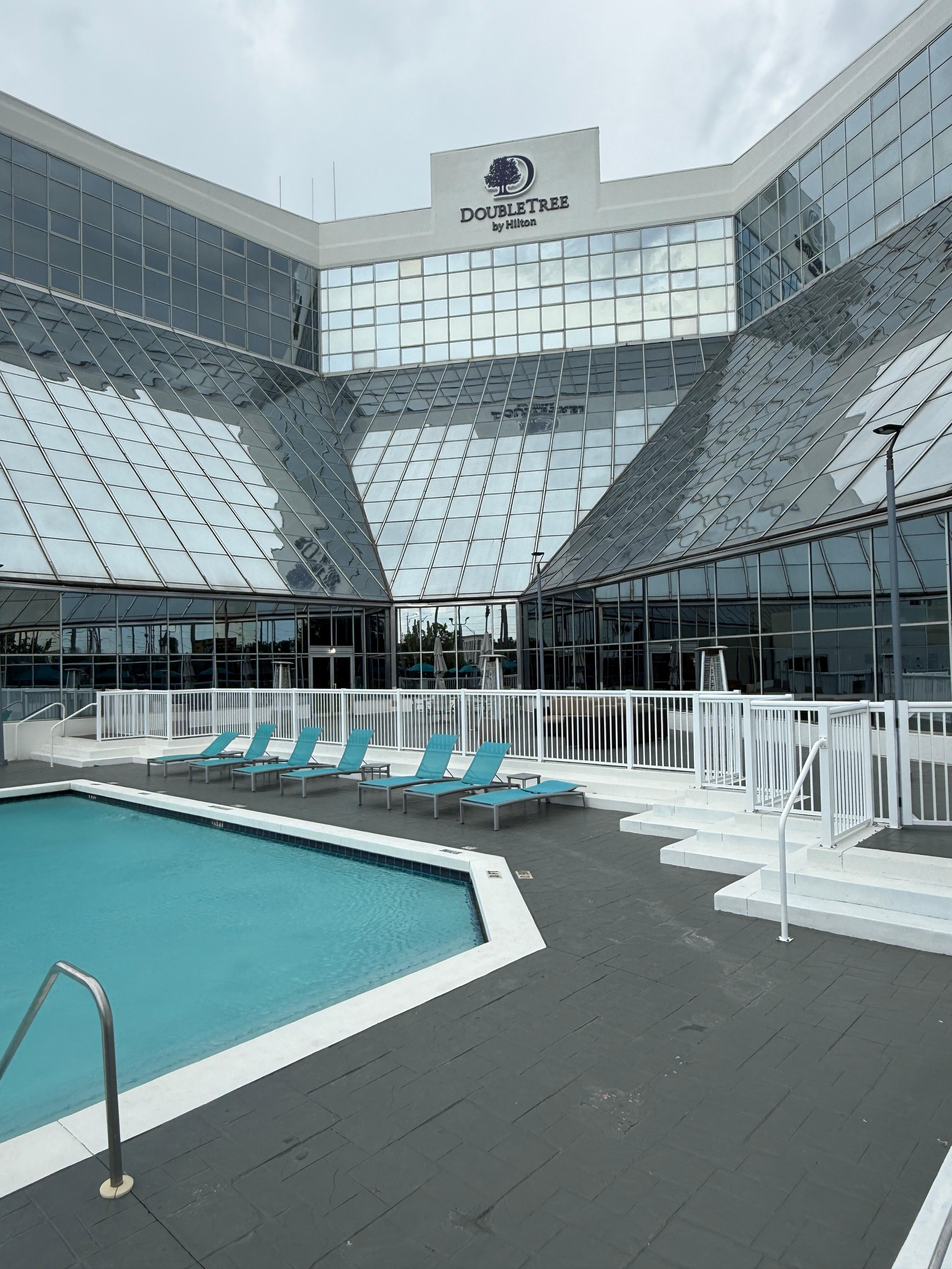 Super pool and cabana area