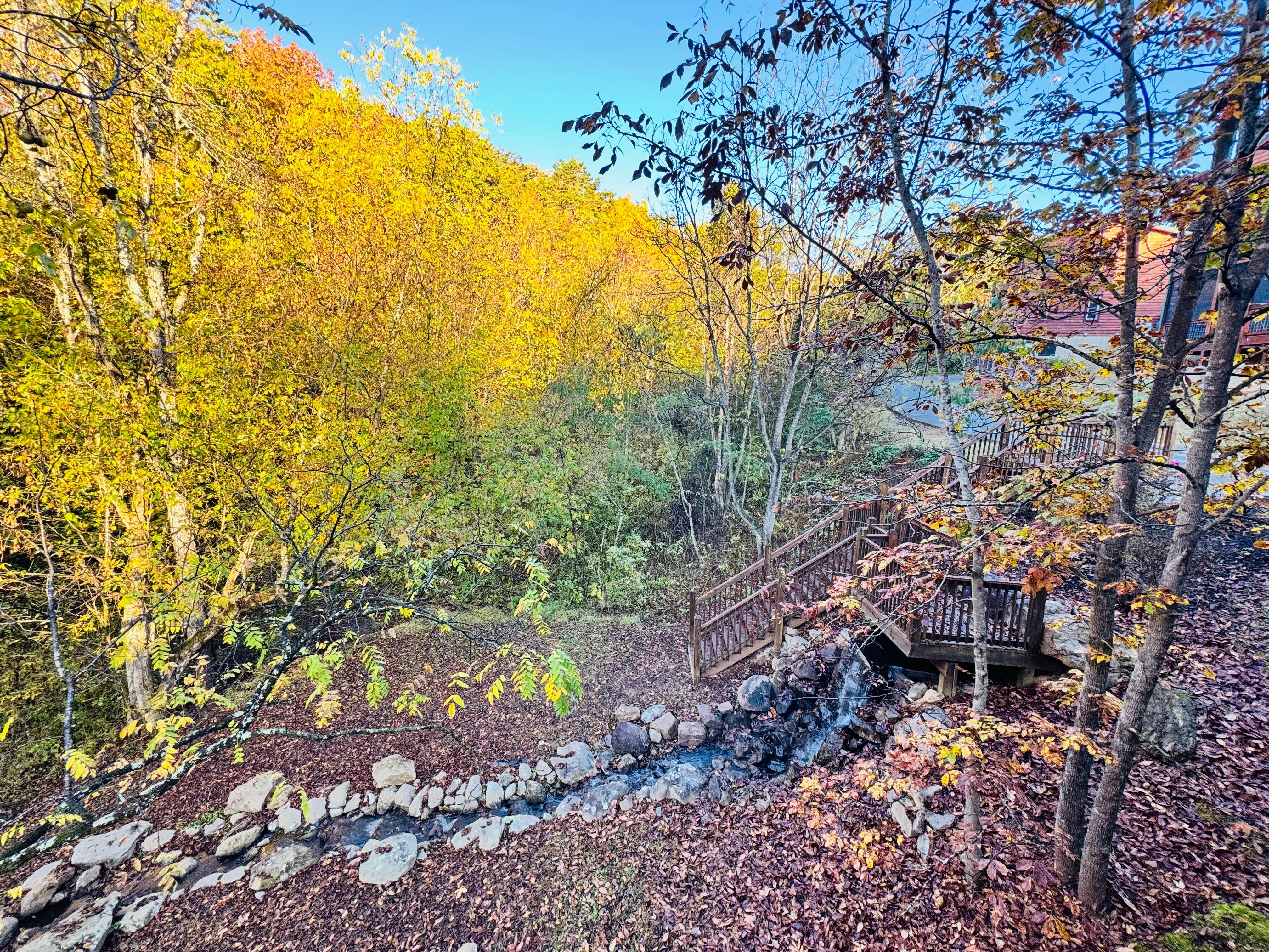 View from the balcony