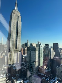 This was our view from the 36th floor .