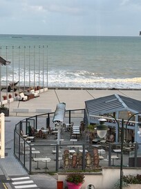 The beach