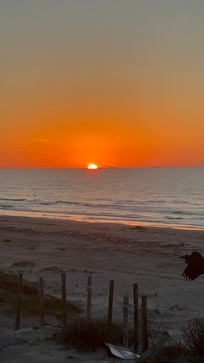Sunrise on last day taken from the deck!