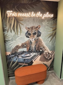cool waiting areas