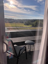 Great balcony view