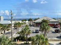 View from the top balcony