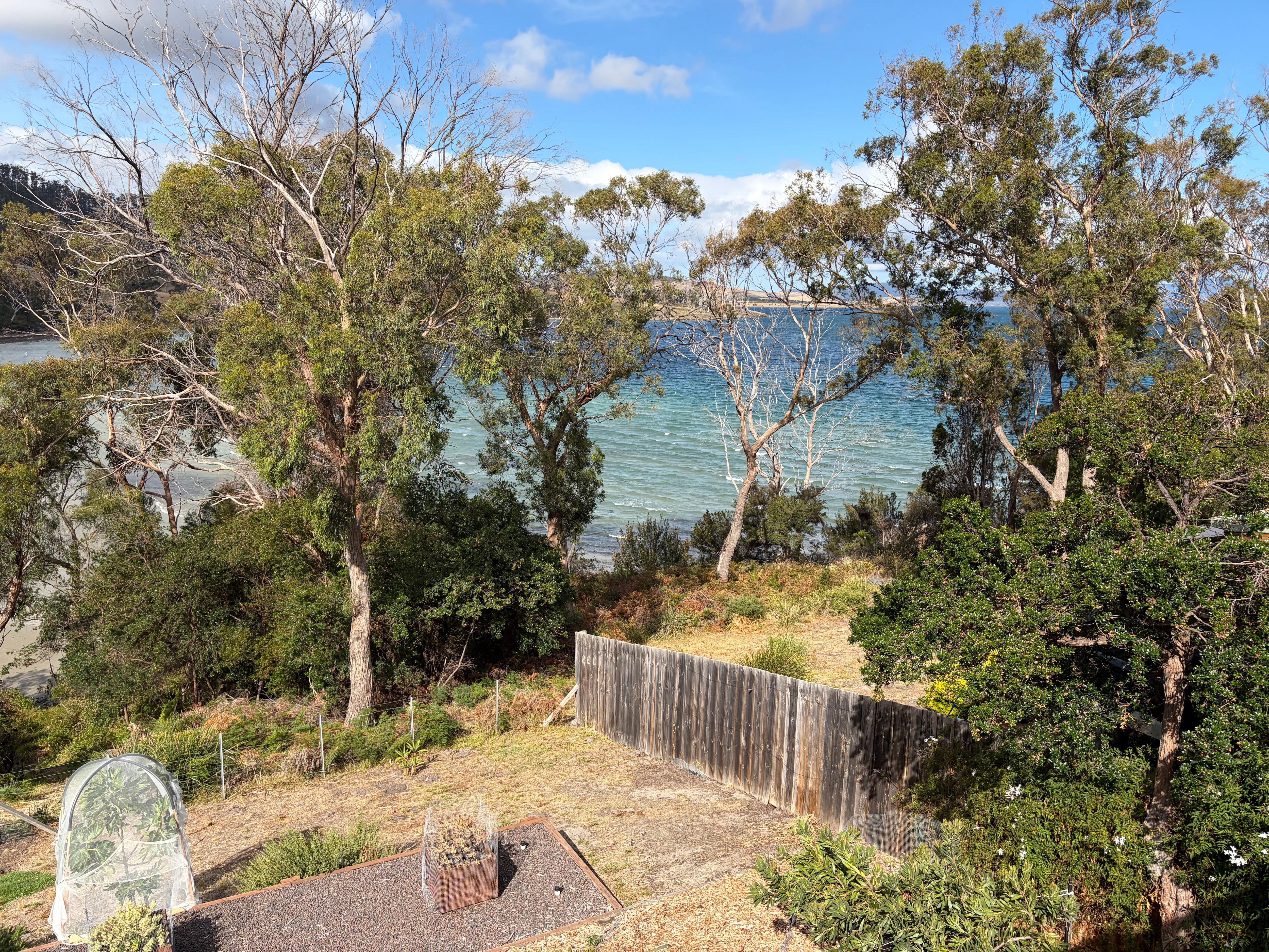 View from the top deck