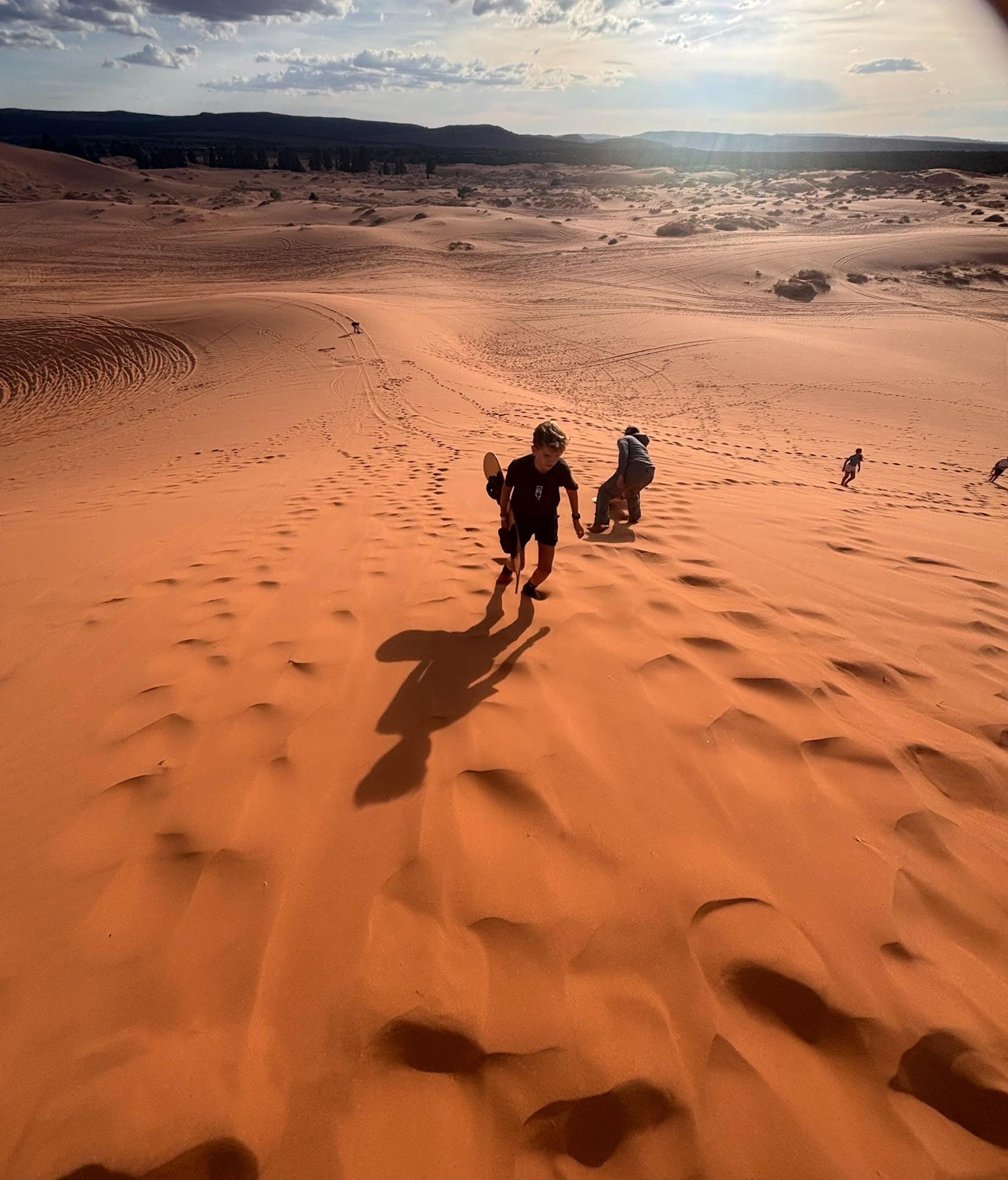 Sand boards- Coral Pink Sand dunes