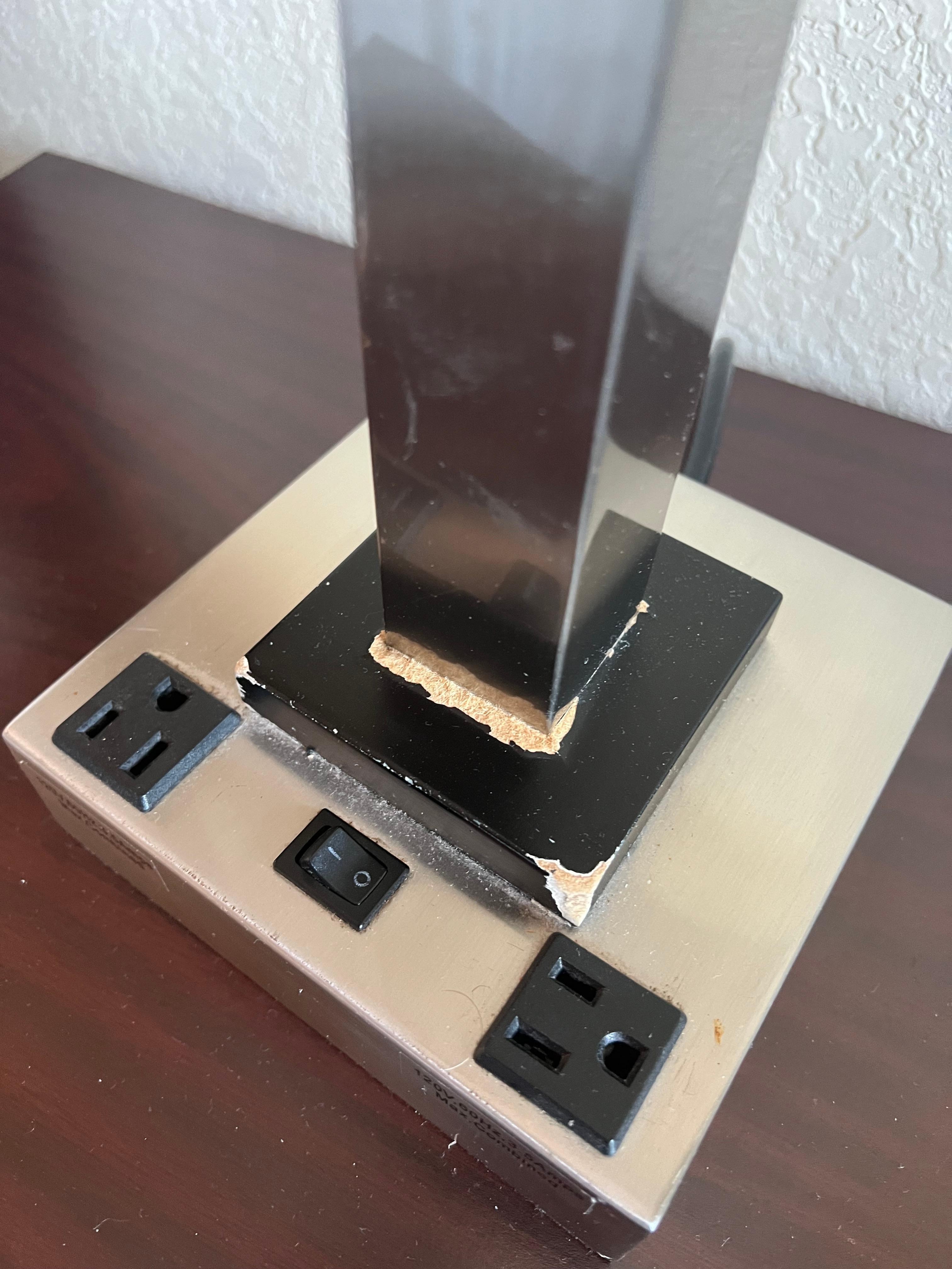 Furniture was in rough shape