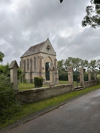This chapel is just up the road.