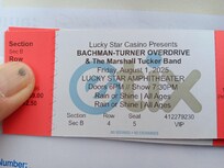 Awesome trip to El Reno for BTO/MTB concert at Lucky Star!