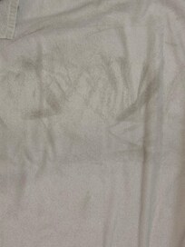 Dirty bath towel.
