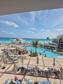 La vista desde la terraza