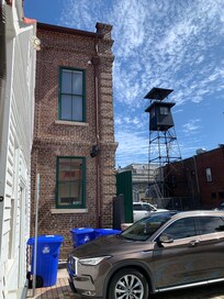 Fire Tower behind Station.