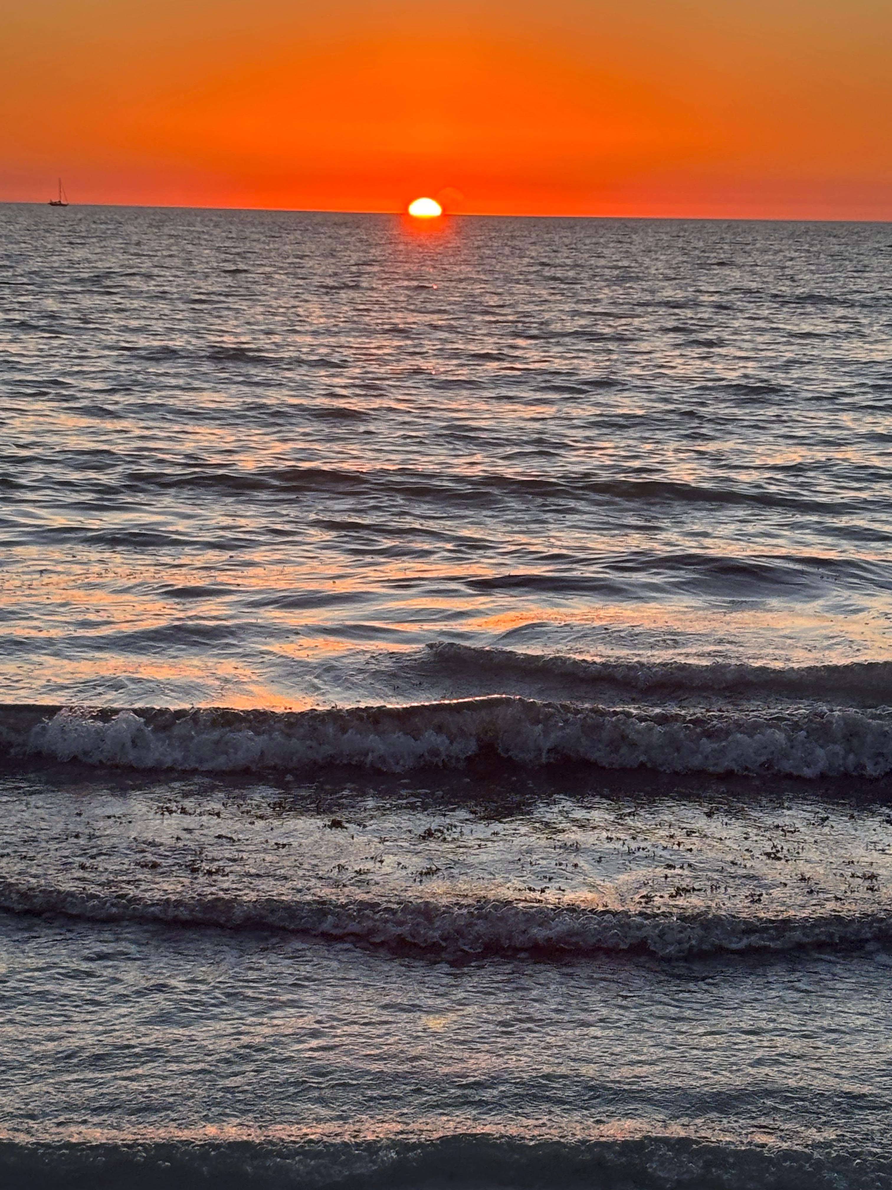 Sunsets were beautiful.  Enjoy a glass of wine on the balcony and watch the sunsets. 