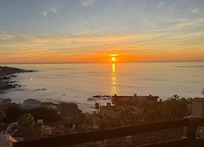 Sunset from the balcony.