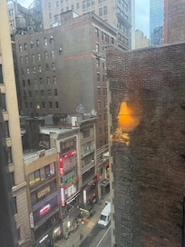 View from our 8th floor room.