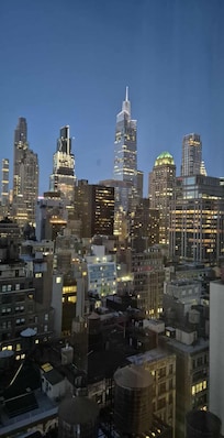 Utsikten från vårt rum!