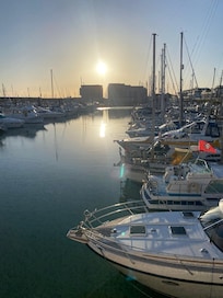 View from the sunny balcony