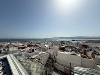 Breakfast rooftop view