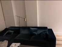 Living room, not as pictured in listing