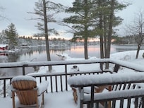 Beautiful view on our 1st morning!