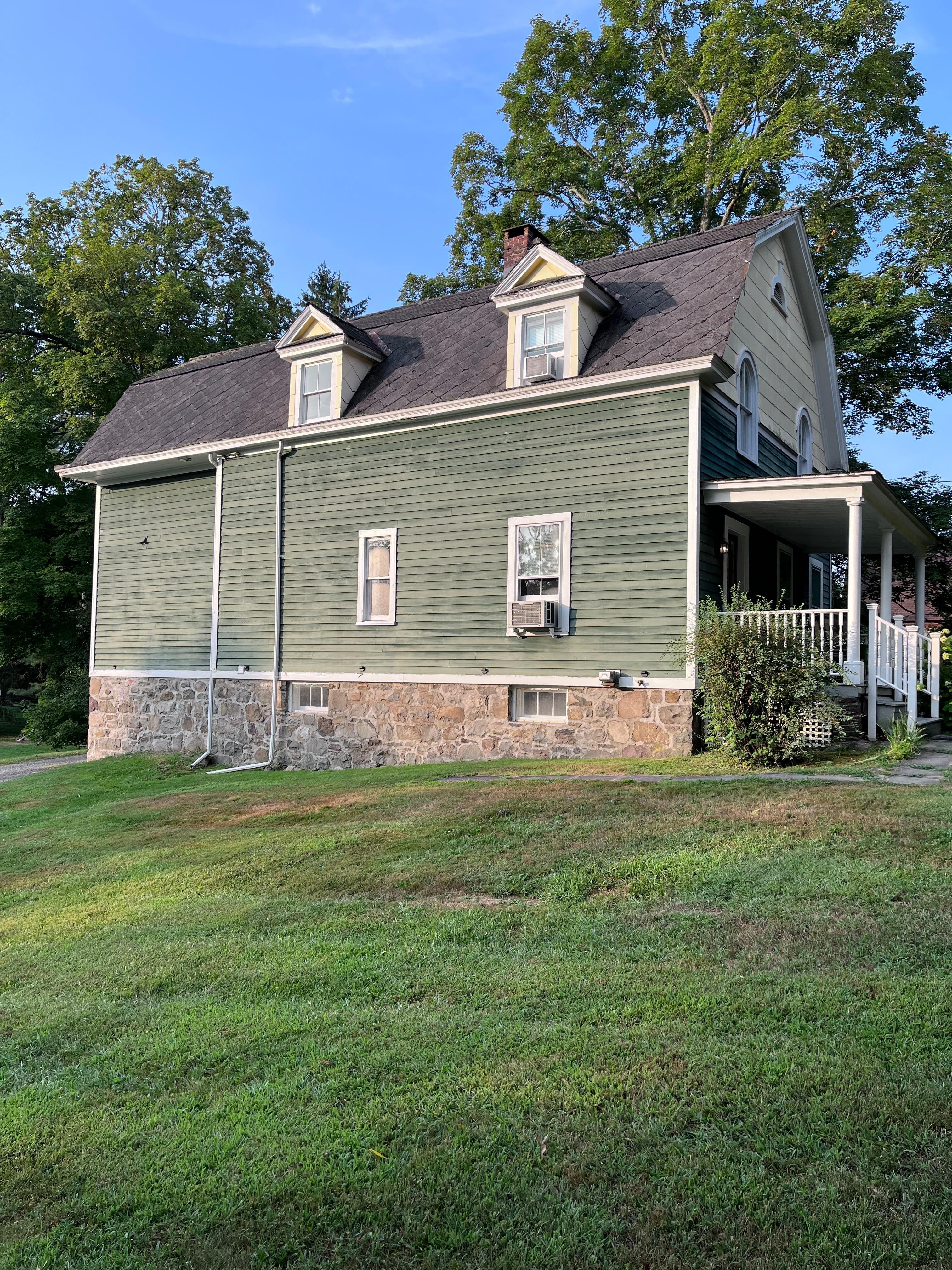 Other side of the house and back porch