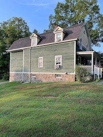 Other side of the house and back porch