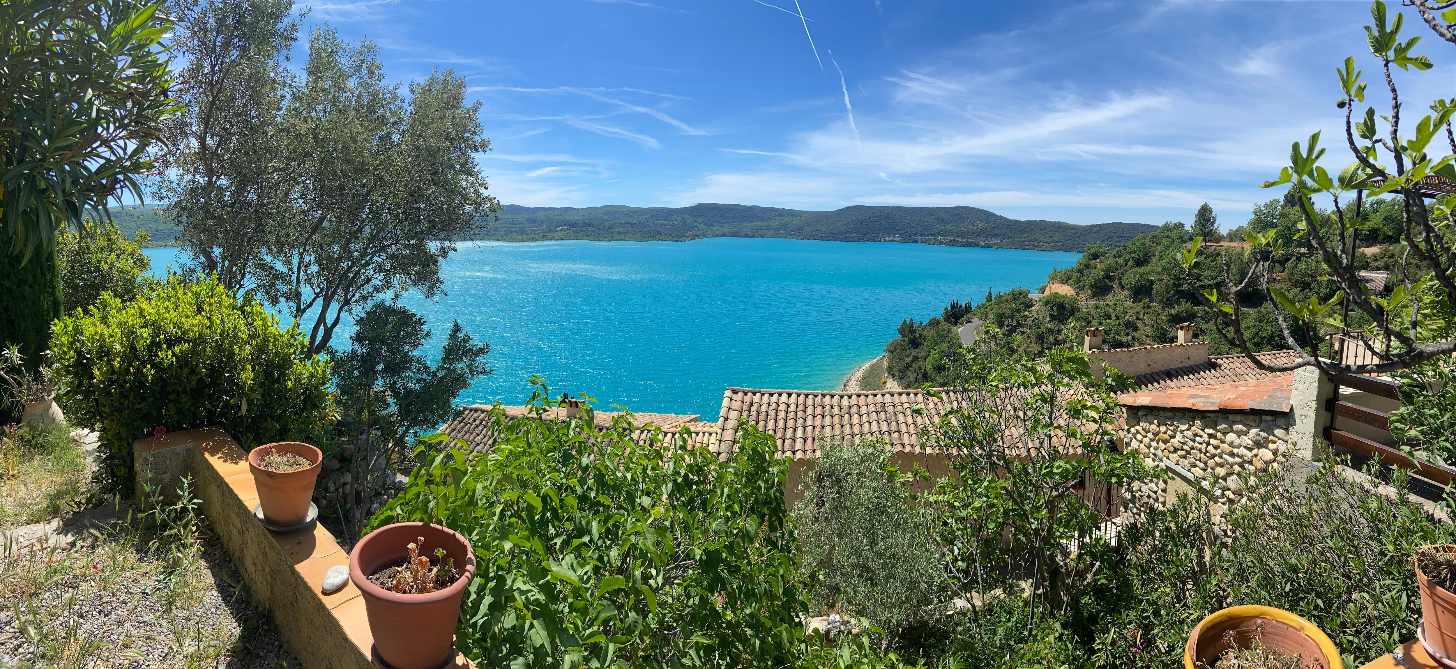 Vue de la terrasse 