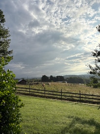 Side porch view