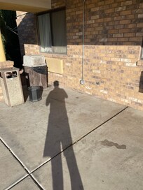 Miserable front entrance
