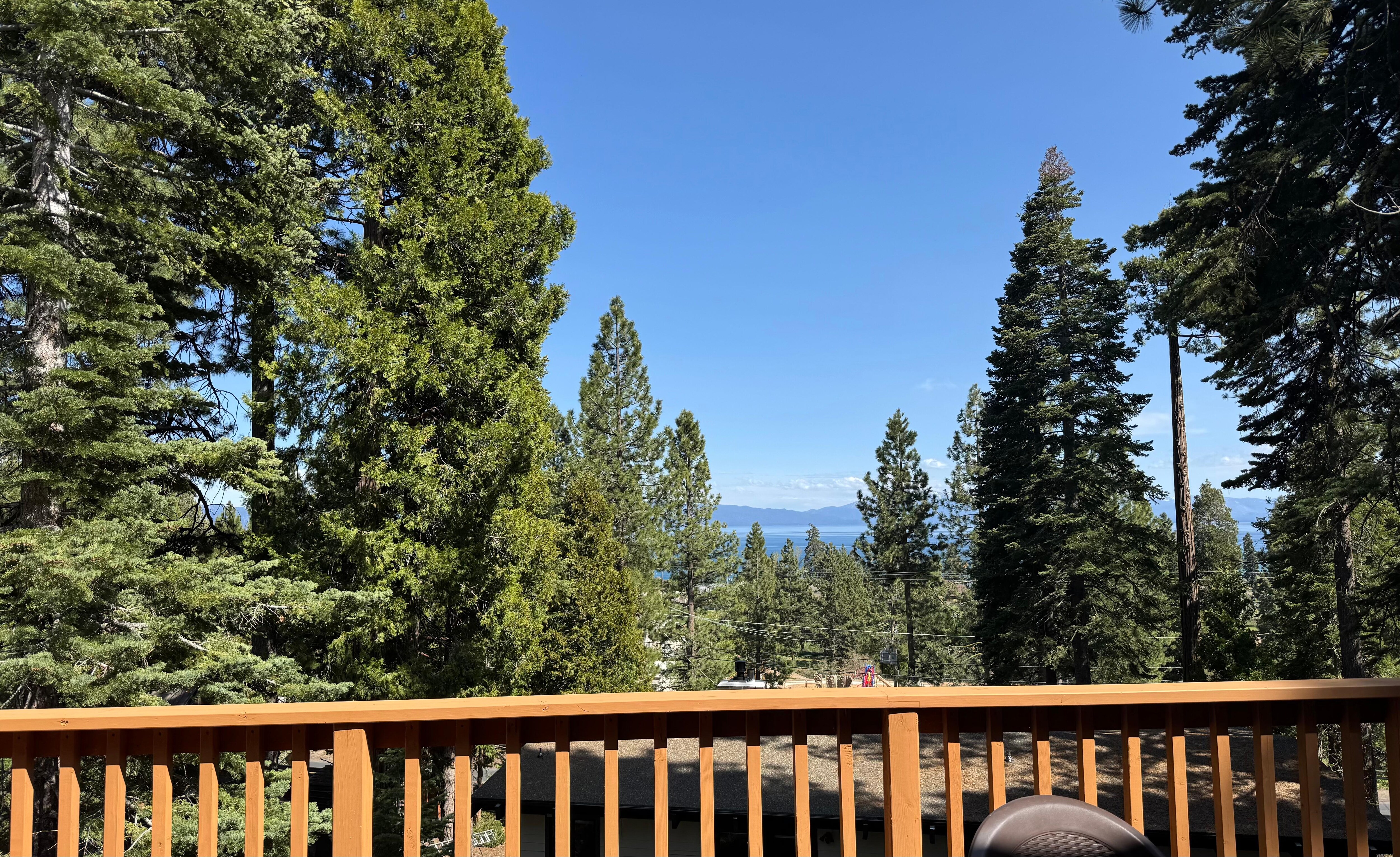 View from the deck!