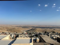 テラスからの景色、圧巻です