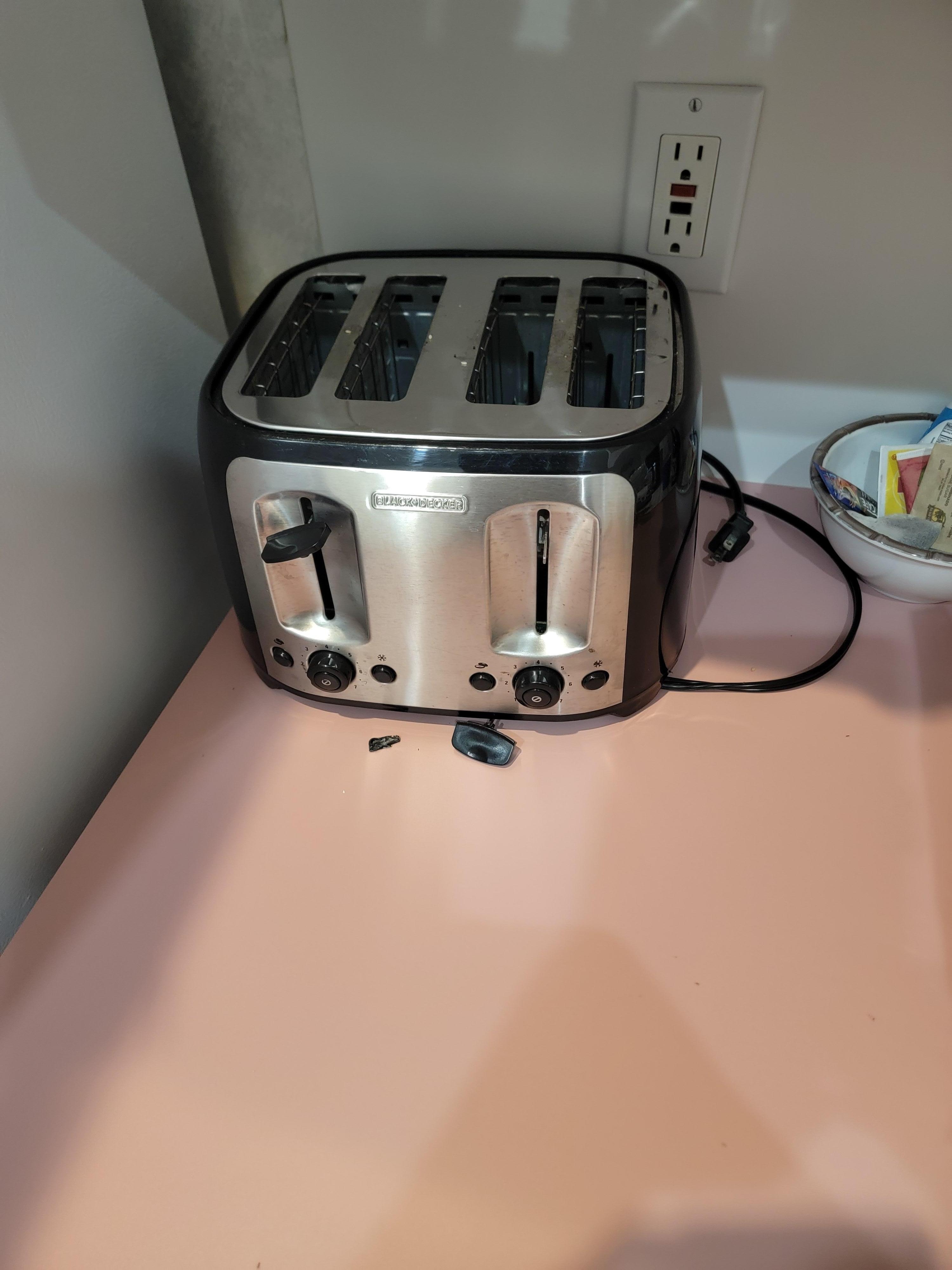 broken toaster
